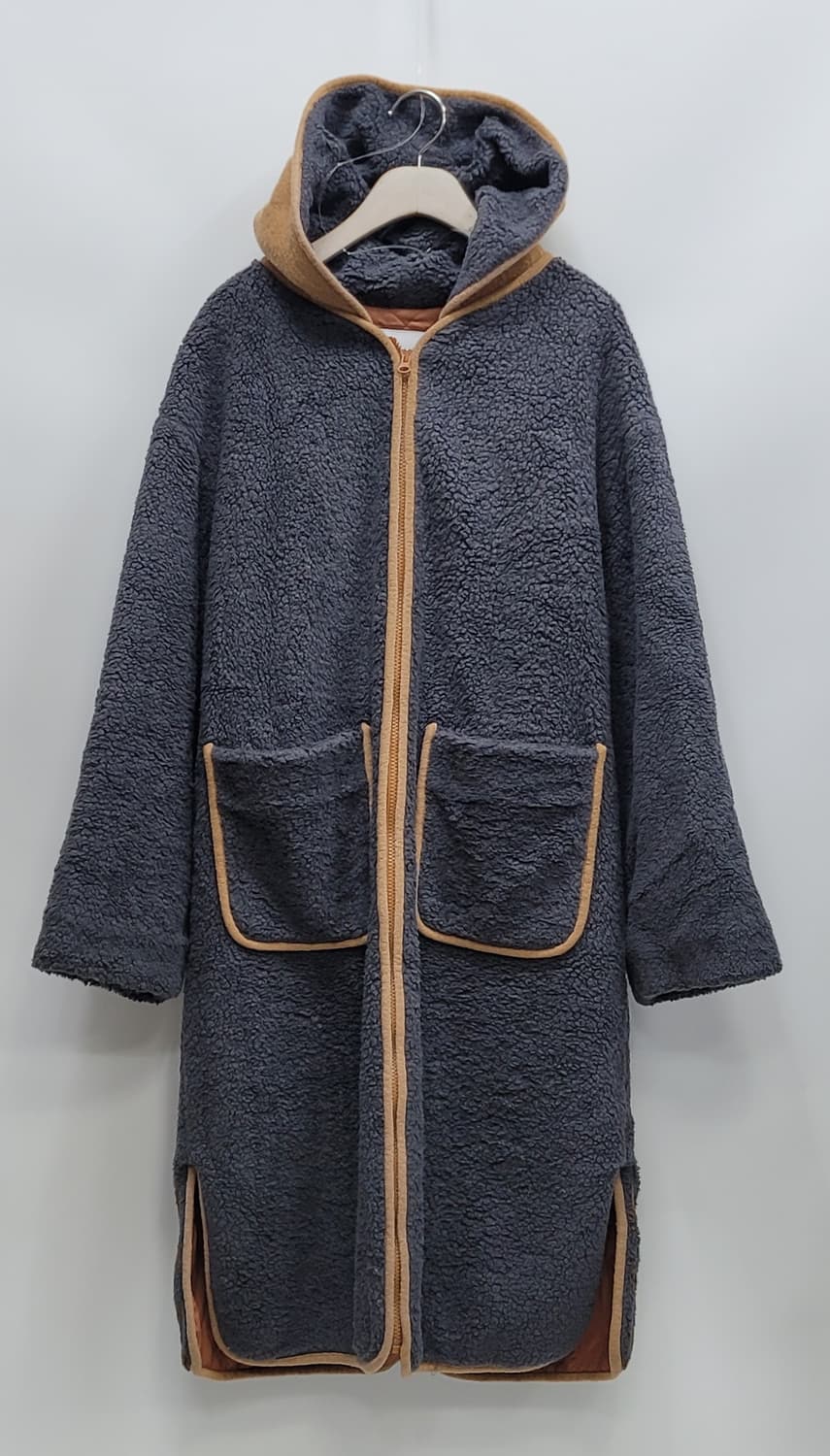 한섬 SJYP 20FW 쉐르파 포켓 플리스 후드 코트 / 여 M
 상품이미지1