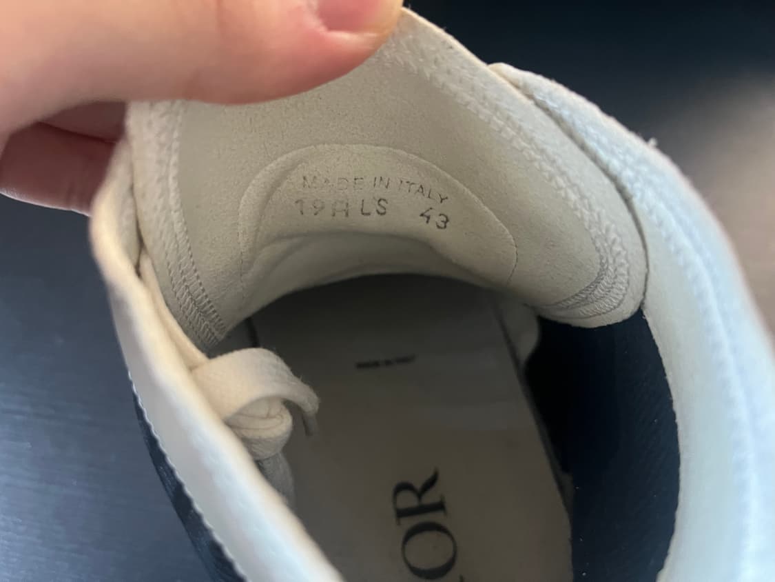 [한정판] 디올 B23 하이탑 스니커즈 43 / 플로럴 씨호스 / 정품  상품이미지5