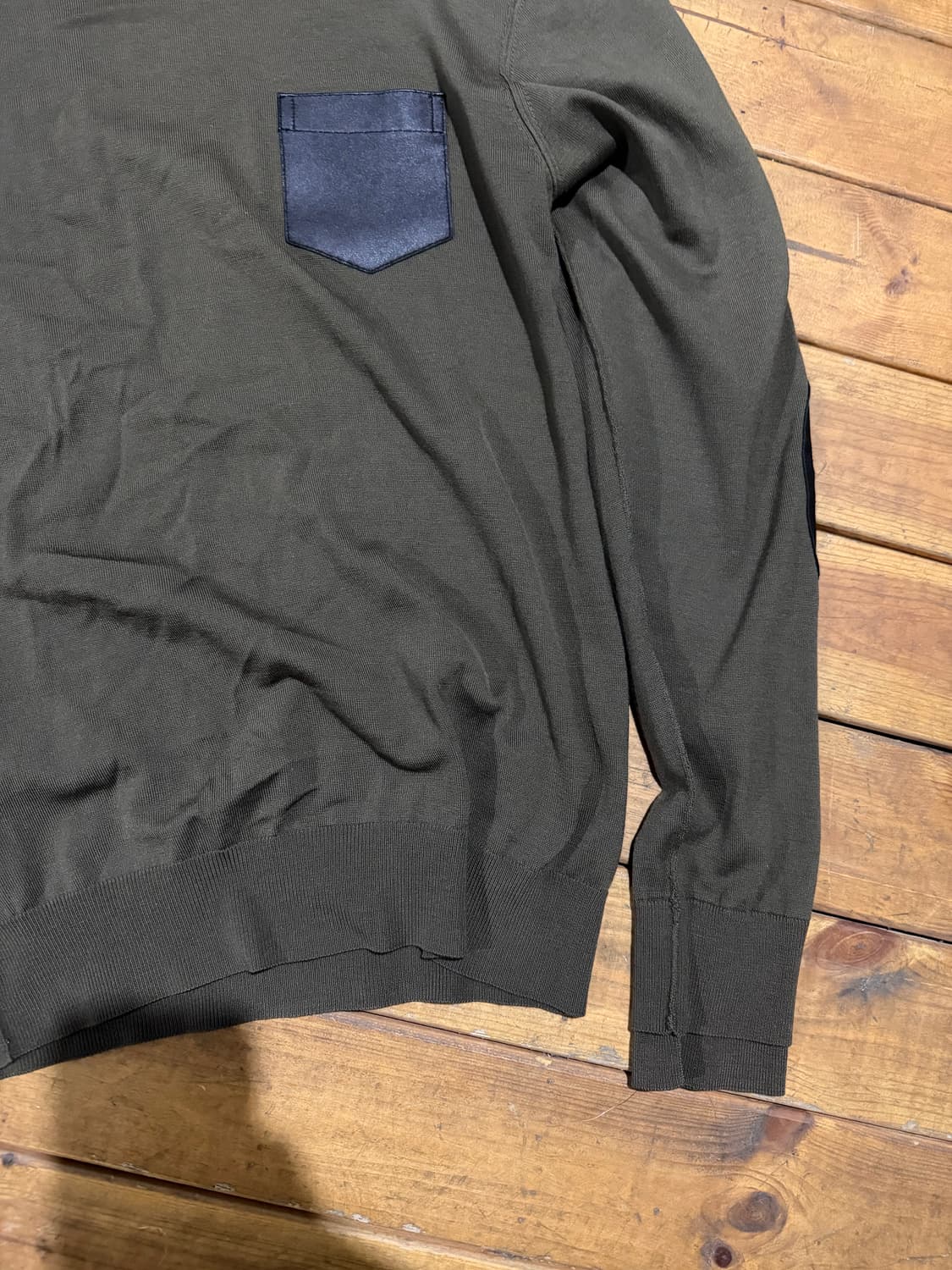 닐바렛 레더패치니트 상품이미지6