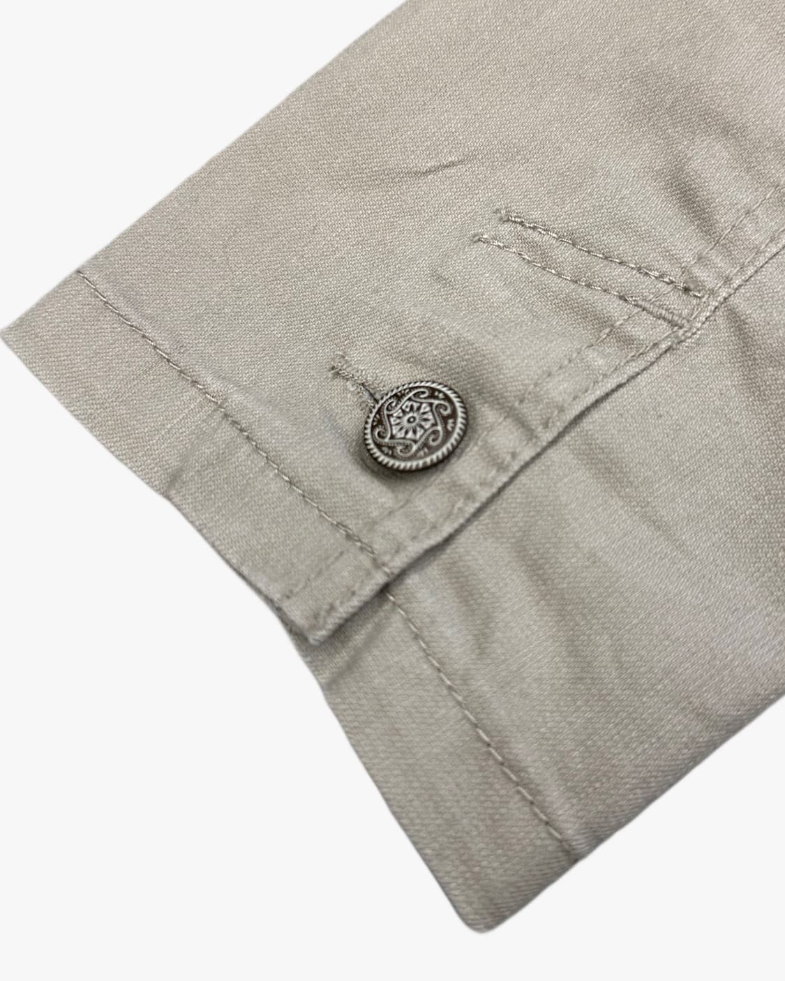 beige denim botton blazer 상품이미지5