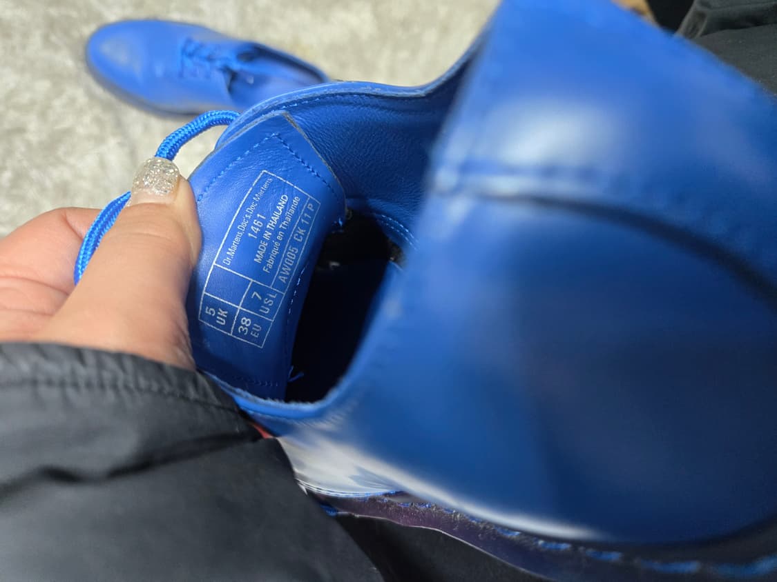 닥터마틴 1461 스무스블루 상품이미지4