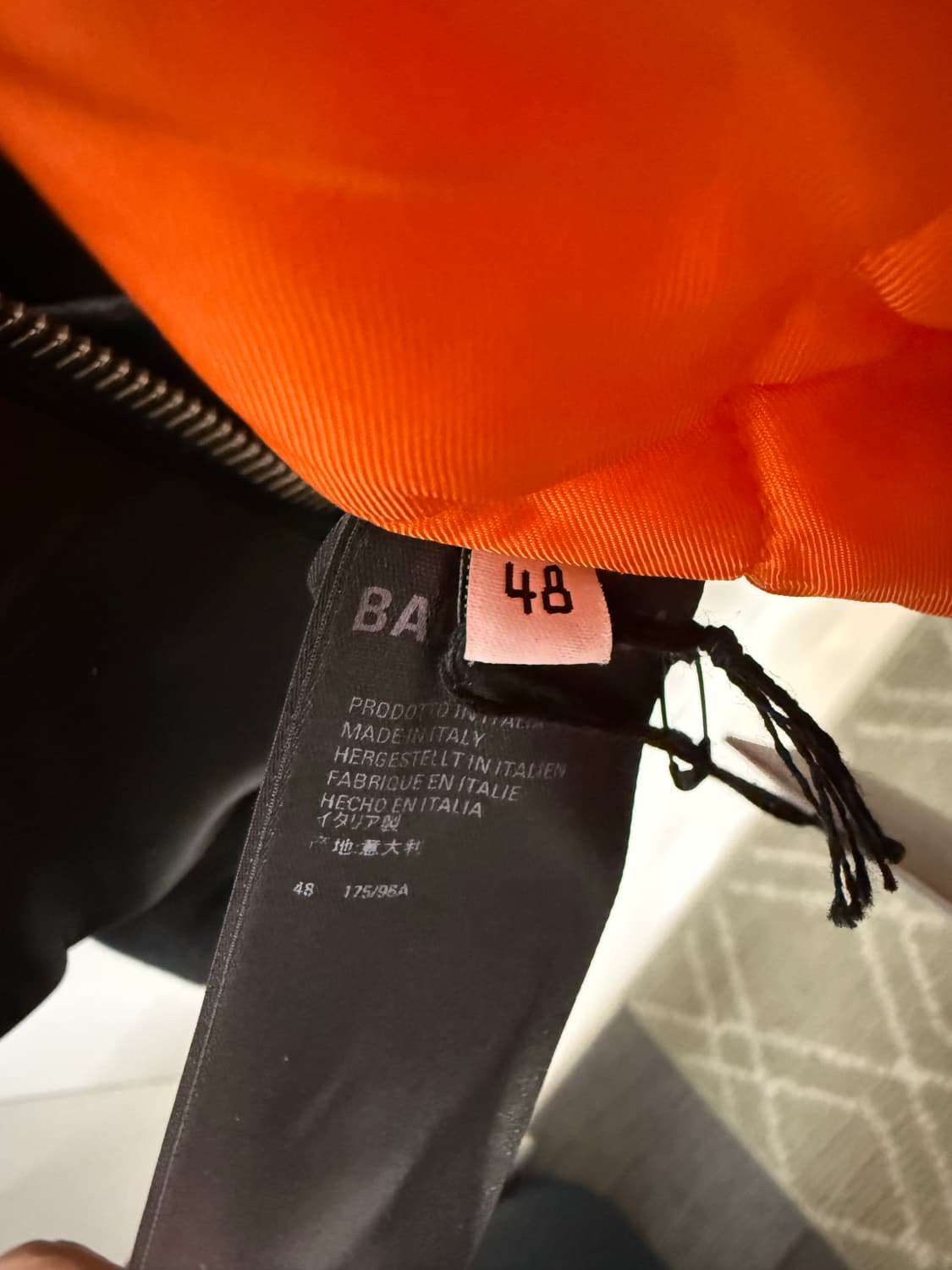 발렌시아가 시티컬렉션 파리스paris 봄버 48사이즈 상품이미지9