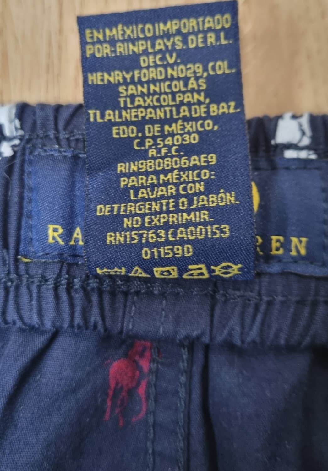 랄프로렌 네이비 언더웨어 팬츠34 상품이미지3