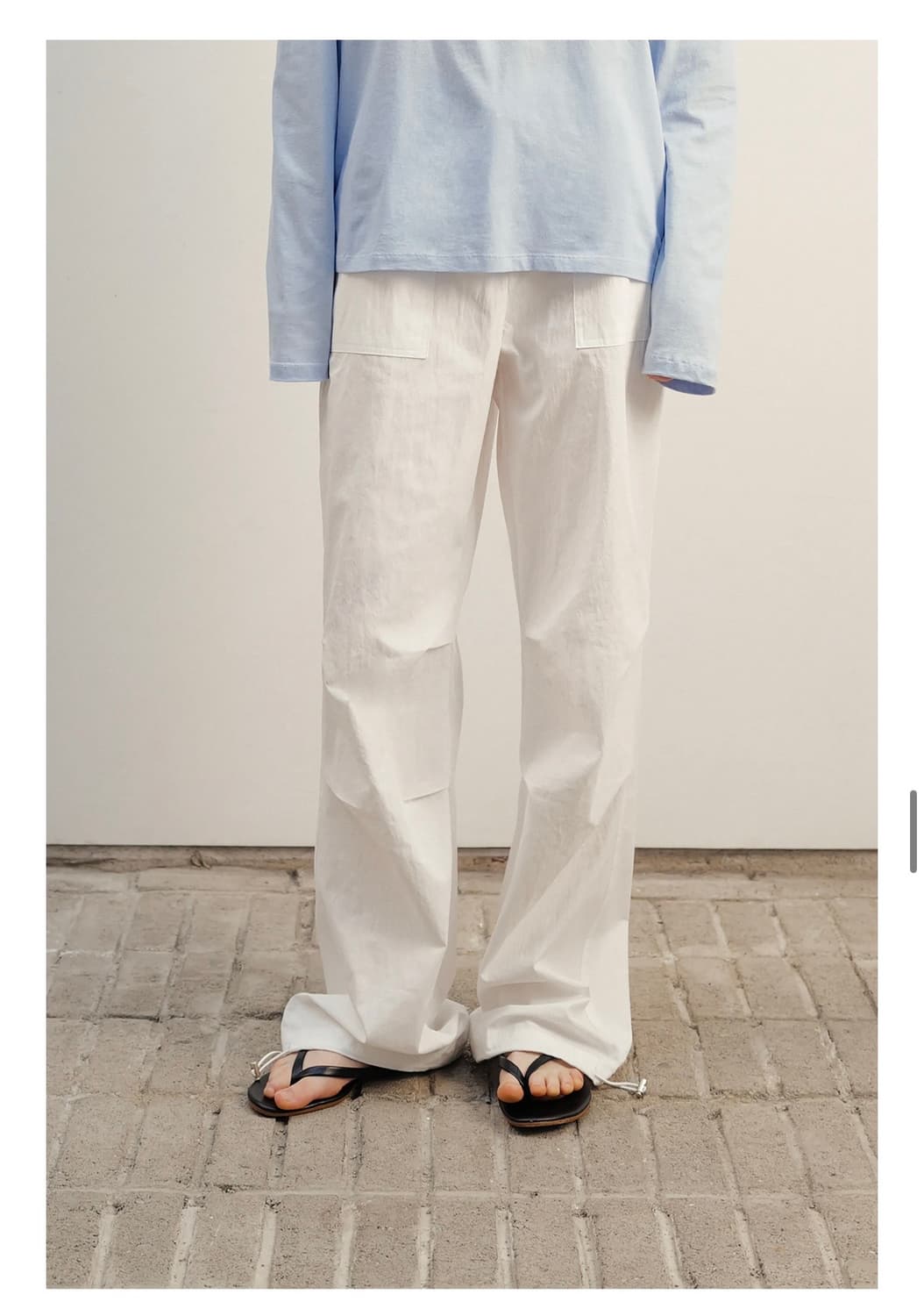 (이주미착용) 앤니즈 이지 나일론 팬츠 Easy nylon pants 상품이미지2