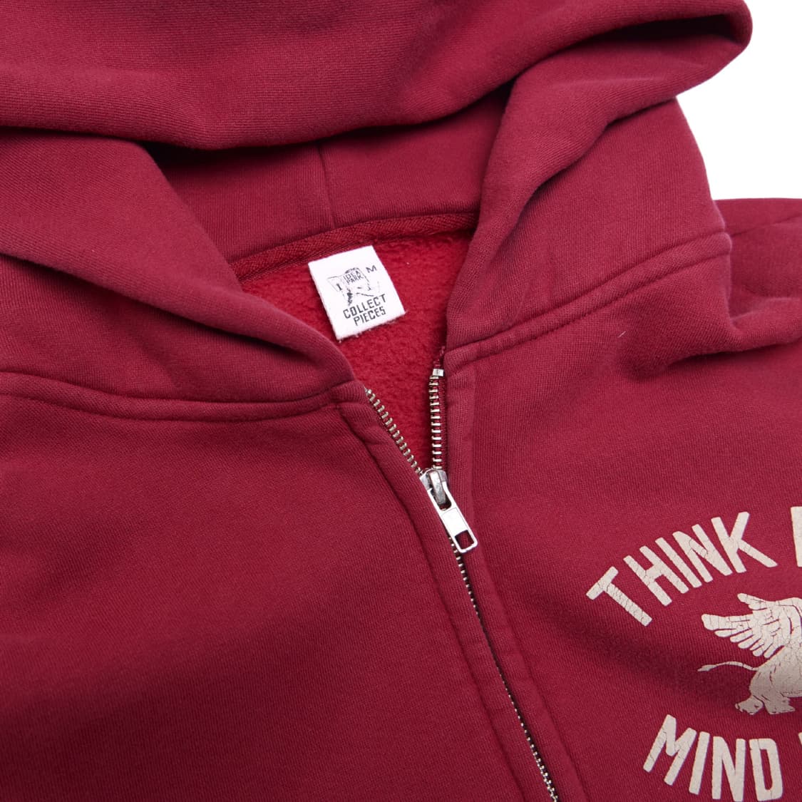 COLLECT PIECES THINK BIG ZIP-UP HOODIE 상품이미지3