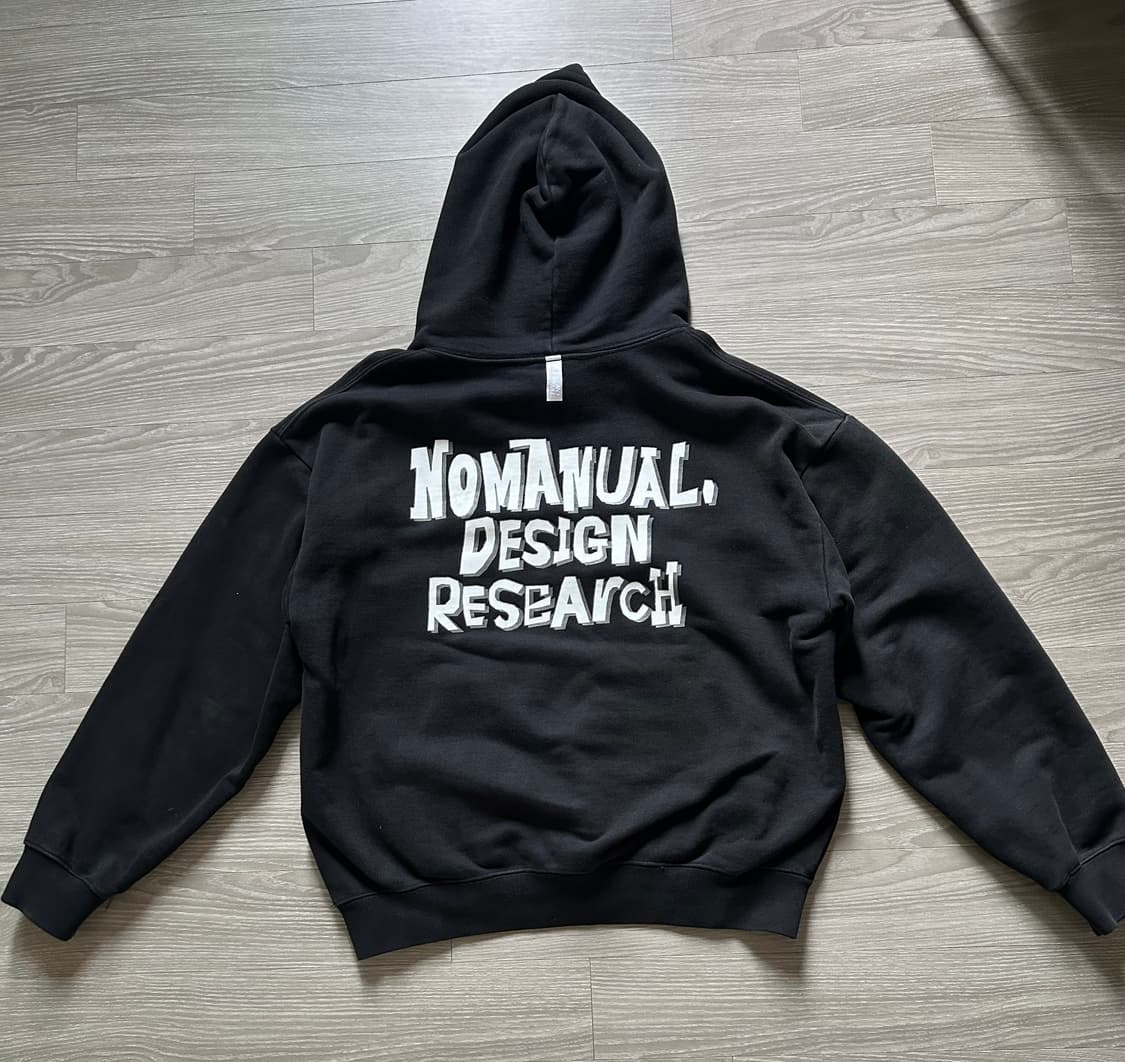 노매뉴얼 후드티 상품이미지3