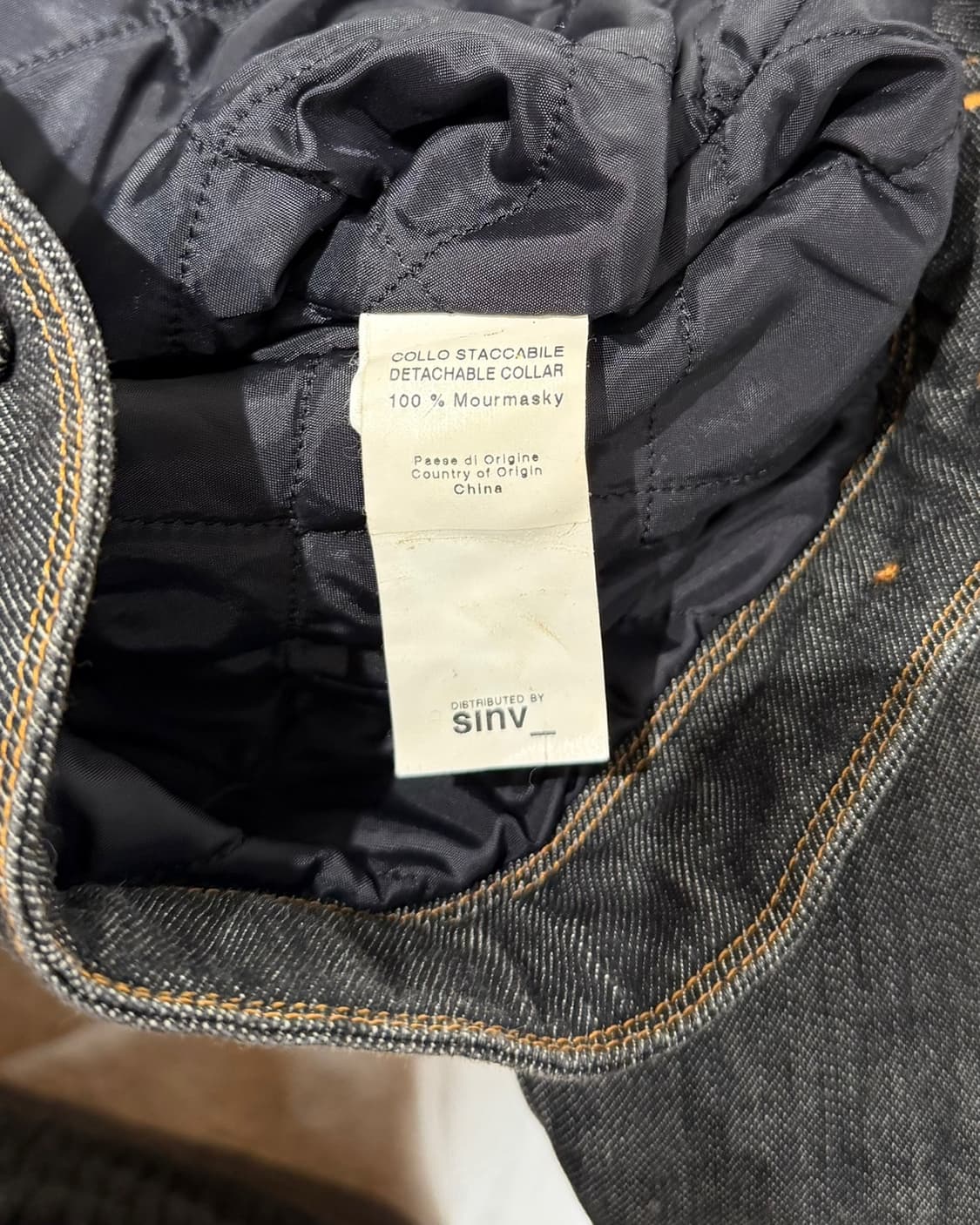 모스키노 진스 블랙 데님 프릴 패디드 자켓 상품이미지9