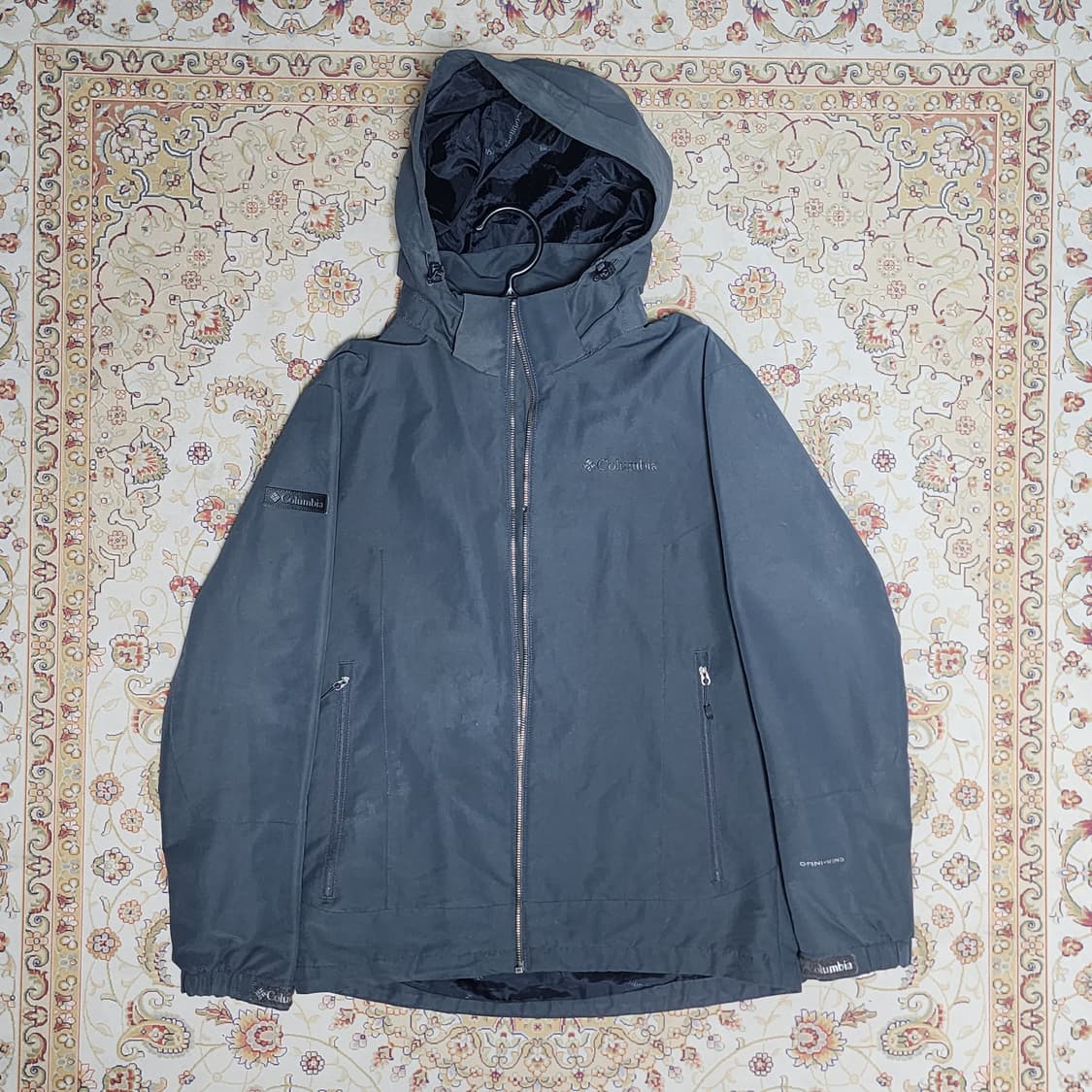 콜롬비아 남성 후드 바람막이 자켓 m 상품이미지1