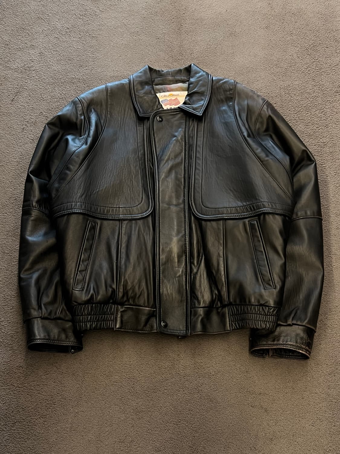 LA 레더 USA 빈티지 천연가죽 자켓 처분  상품이미지1