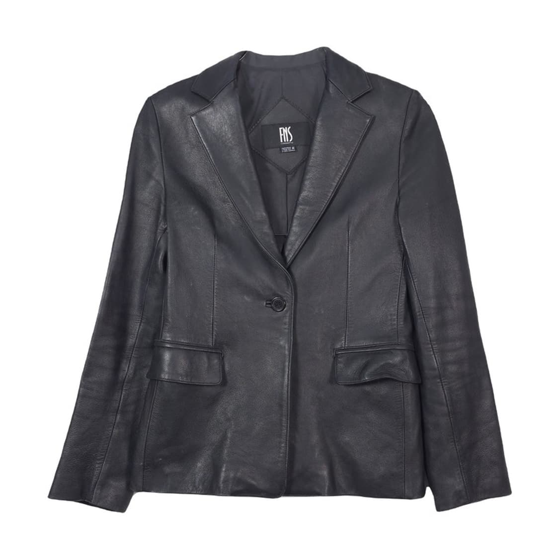 FNS 리얼 램스킨 싱글 가죽 블레이저 66 상품이미지1