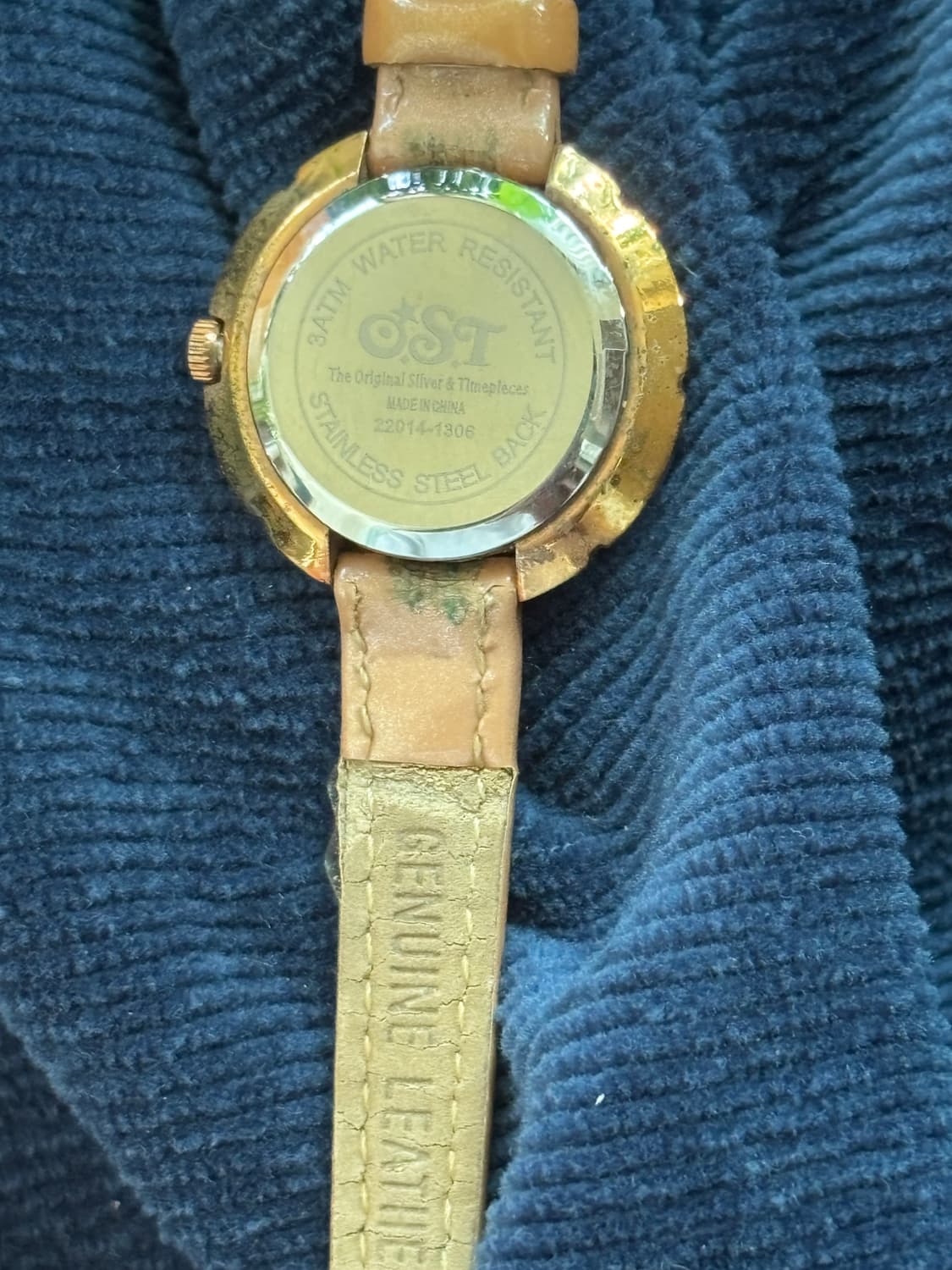 vintage ost heart leather band watch 상품이미지9