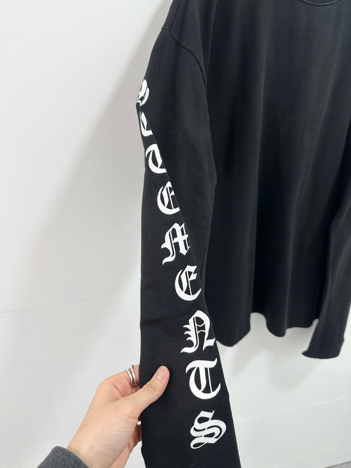 Vintage side lettering sleeve 상품이미지3
