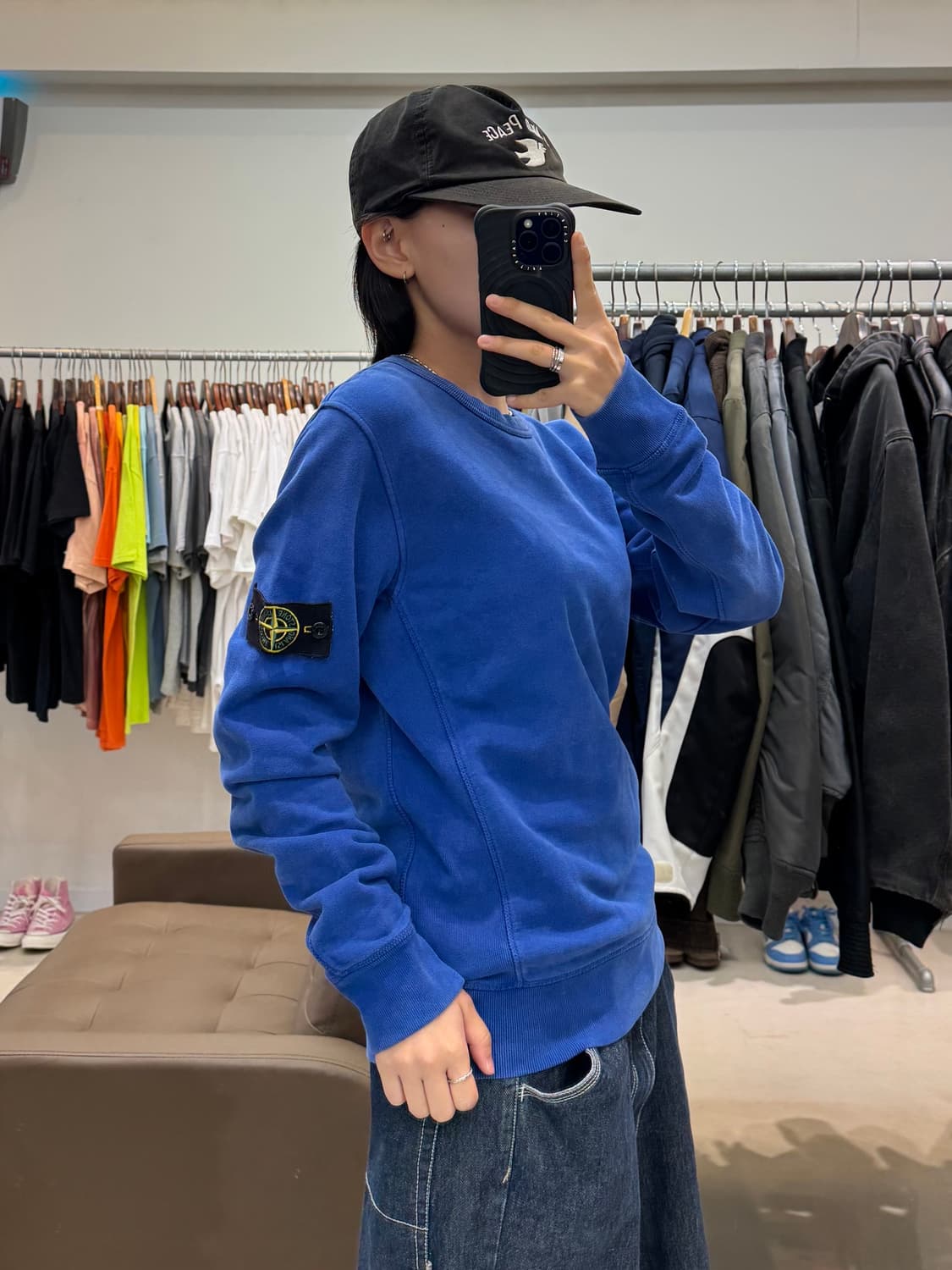 스톤아일랜드 와펜 맨투맨 상품이미지6
