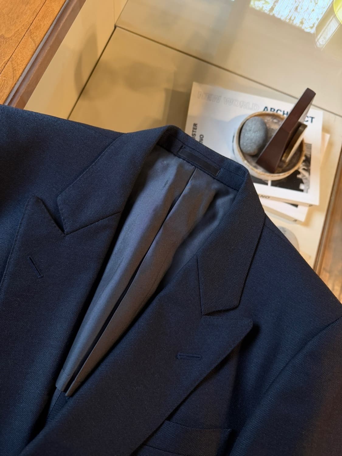 버버리 모헤어 더블 브레스티드 자켓 100 상품이미지7