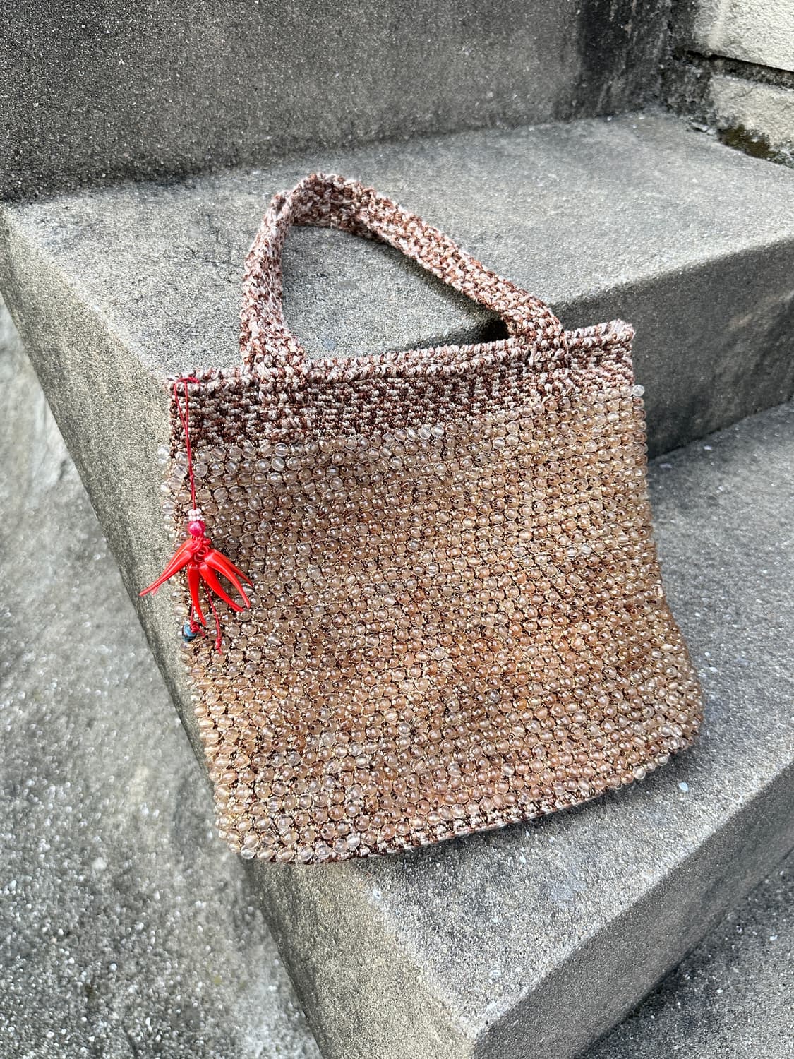 Vintage brown biz mini bag 상품이미지2