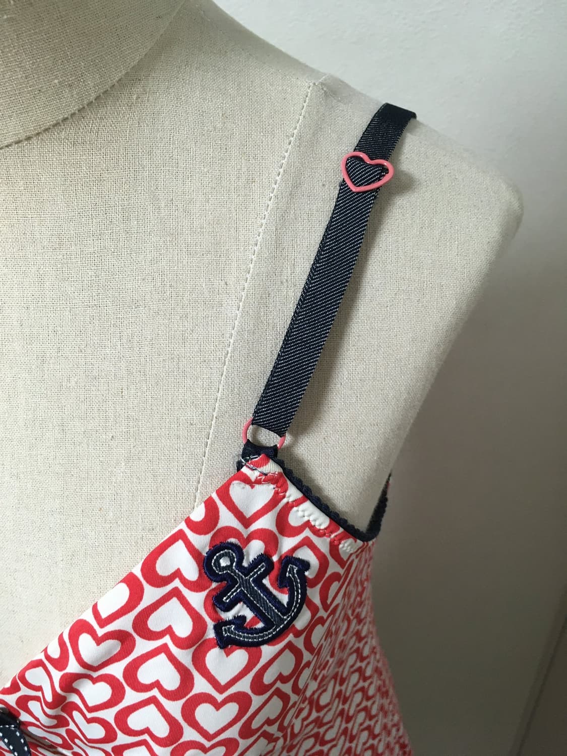 (Sale) 레드 하트 마린 슬립 상품이미지2