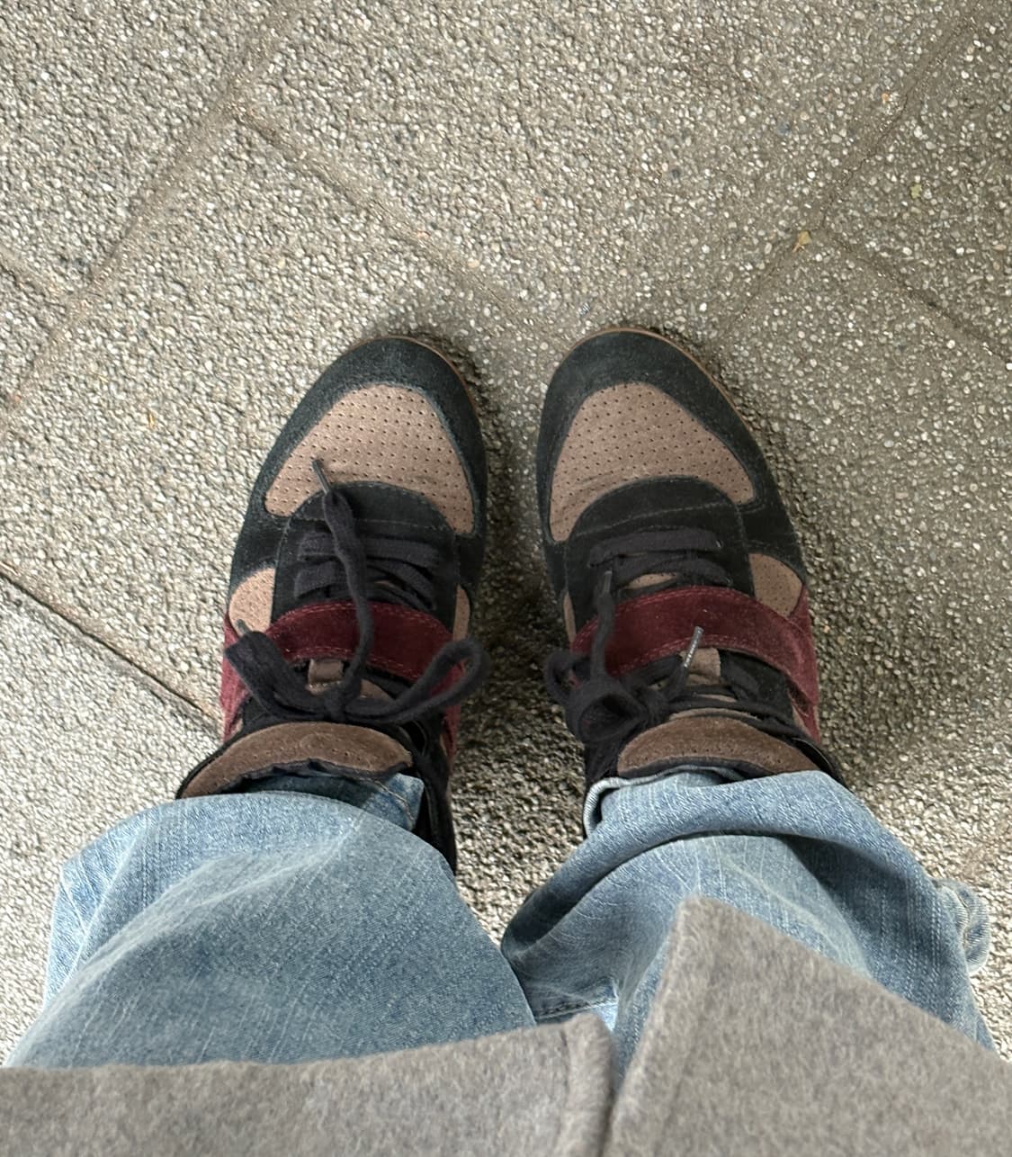 ASH bowie mix 37 웨지힐 스니커즈 상품이미지1