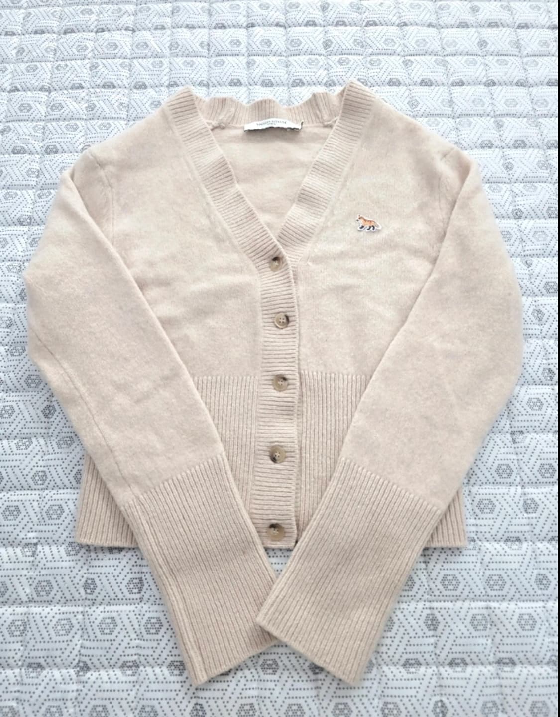 메종키츠네 가디건 ~55 신형 상품이미지5