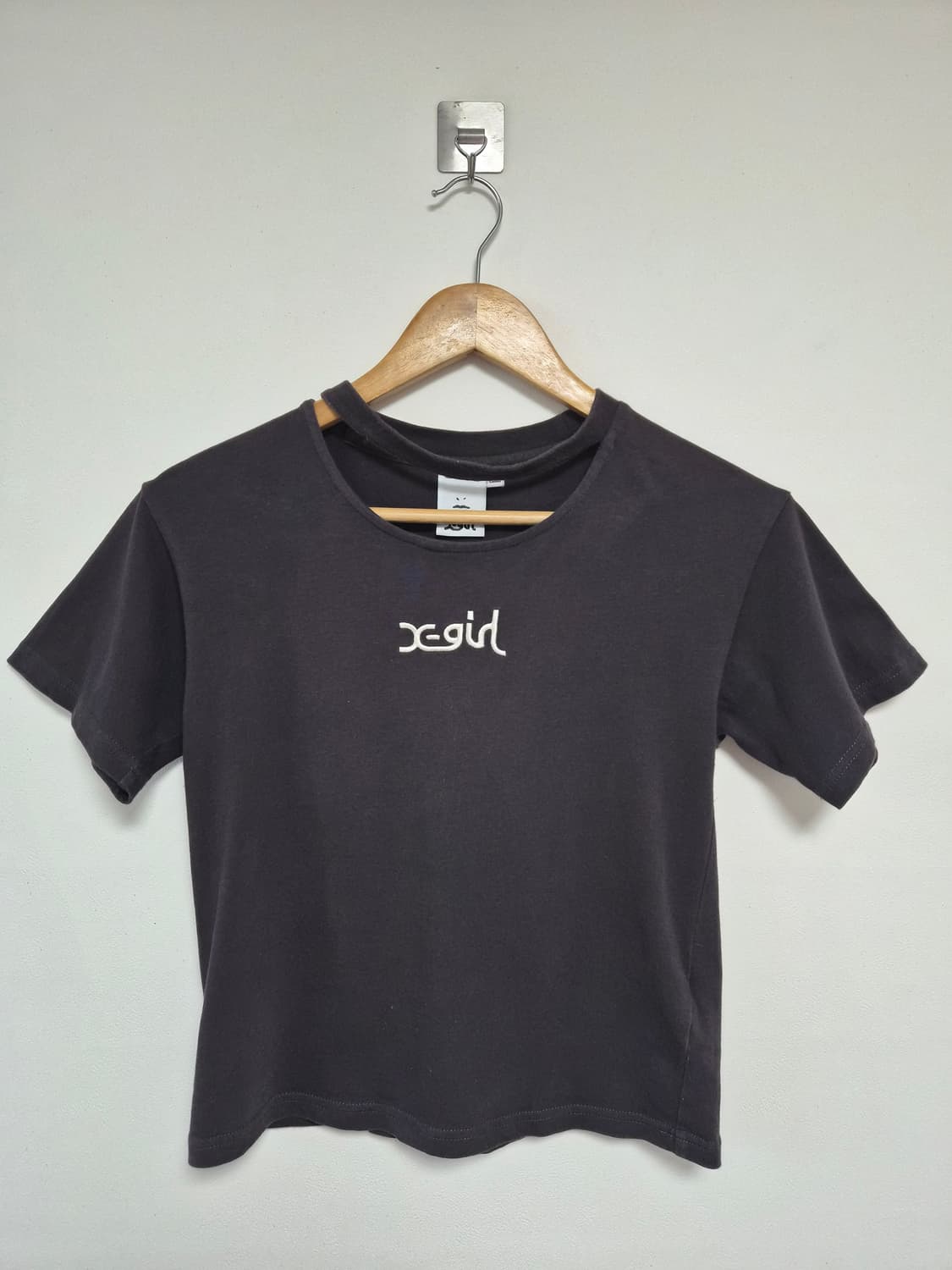 엑스걸Xgirl 로고 Y2K티셔츠 S사이즈 - T168 상품이미지1