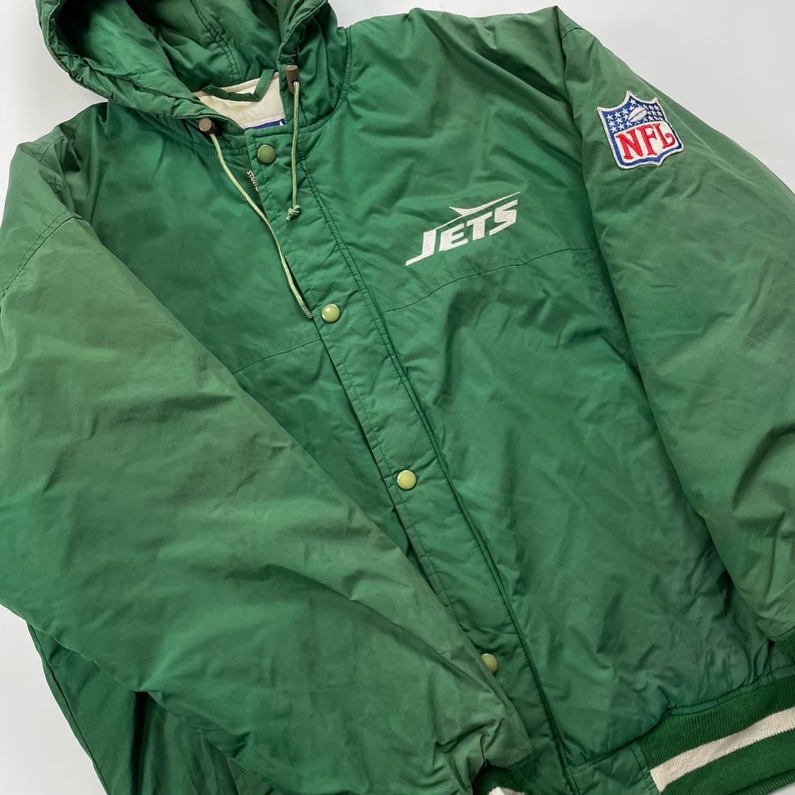 90s 스타터 NFL 제츠 퀄팅자켓 상품이미지4