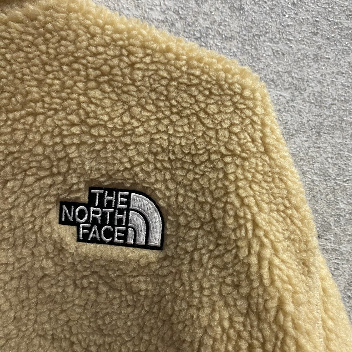 노스페이스 50주년 베이지 후리스 자켓 B4078 상품이미지6