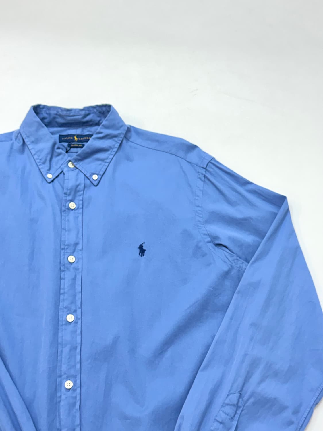 Polo 폴로 랄프로렌 딥블루컬러 버튼다운 서츠 상품이미지3