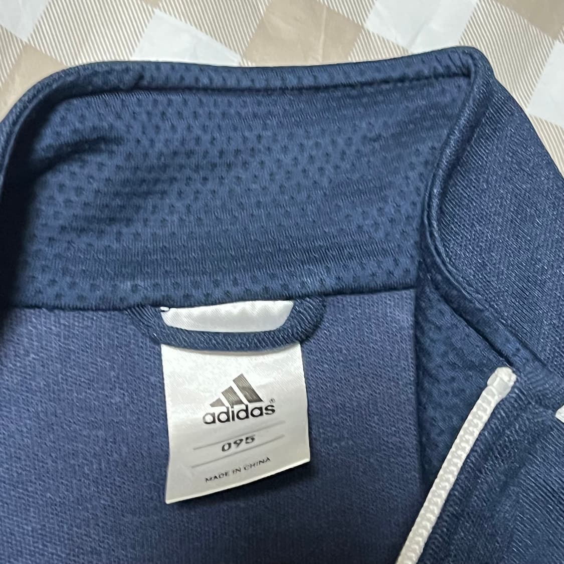 아디다스 빈티지 져지 네이비 95 트랙탑 삼선 곤색 Y2K 상품이미지3