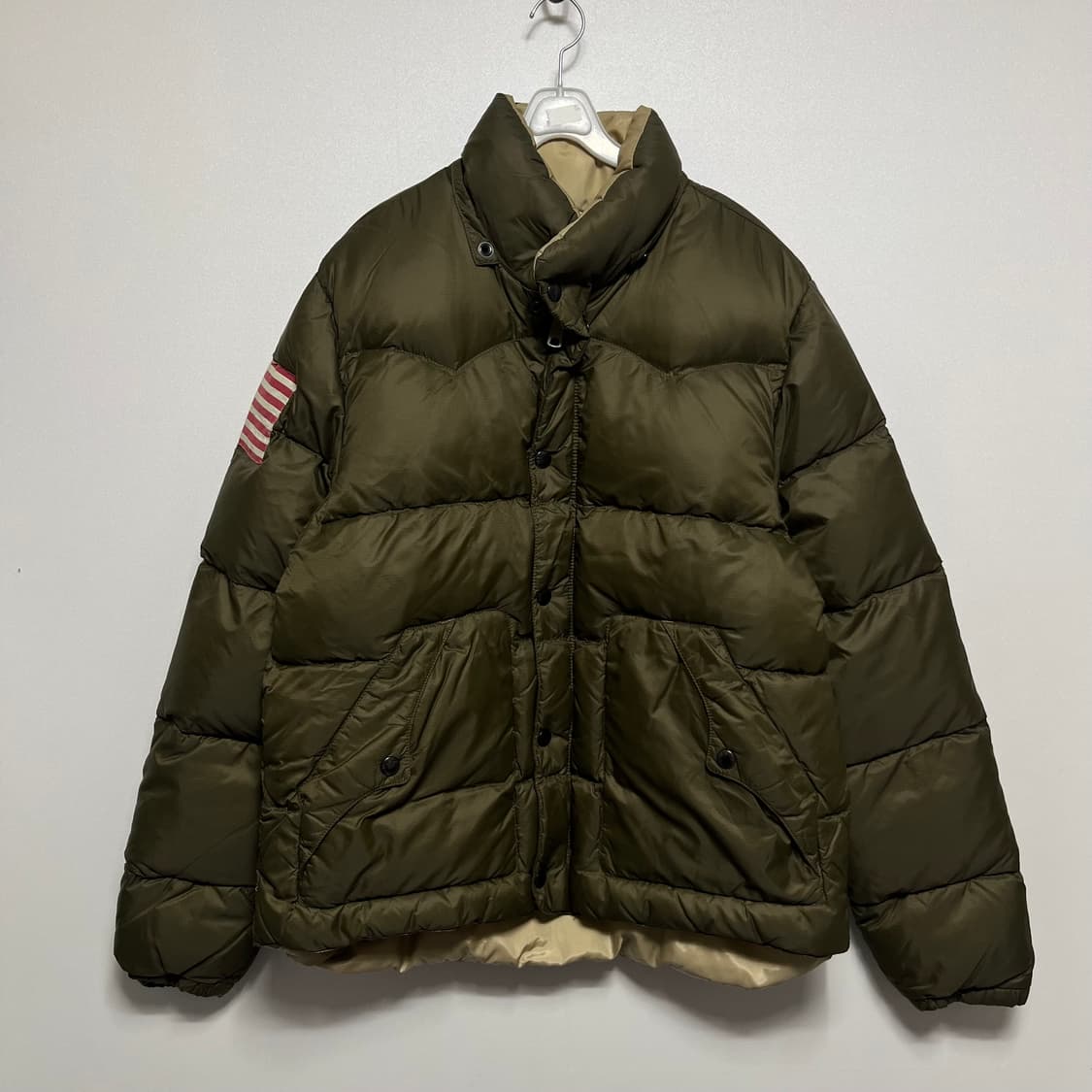 폴로 데님앤서플라이 성조기 패딩 xl 상품이미지1