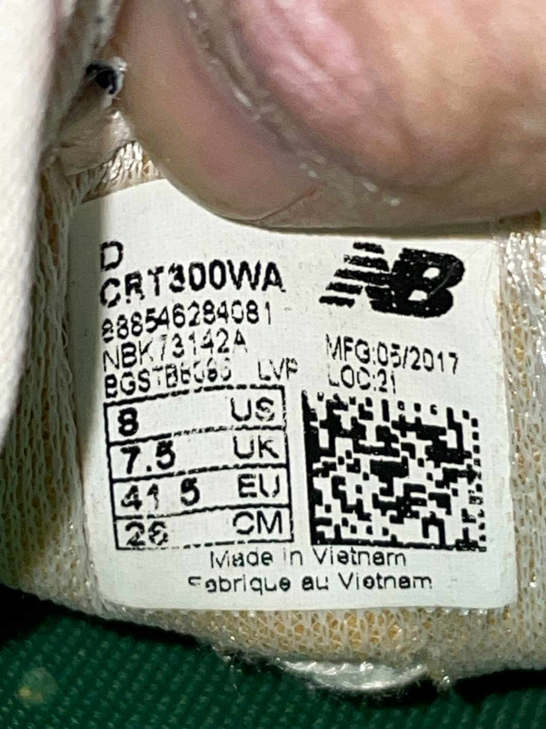 뉴발란스 CRT300 아이보리 네이비 260 상품이미지10