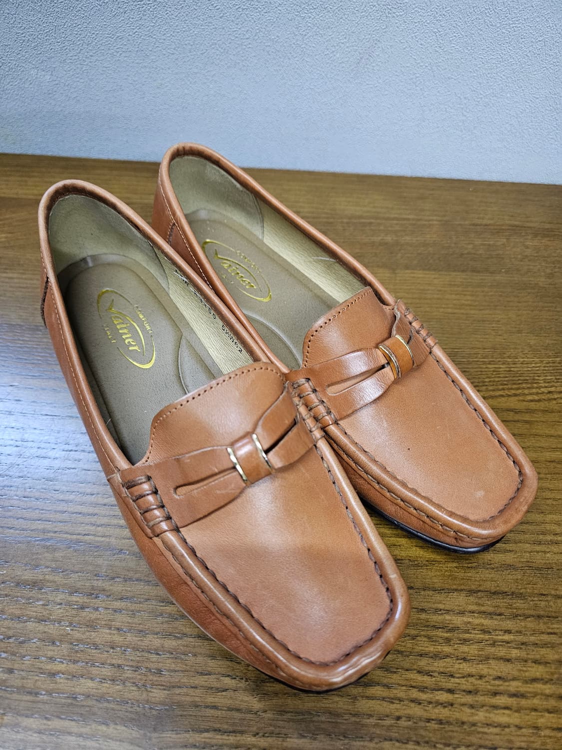 바이네르 천연가죽 단화 구두 상품이미지2