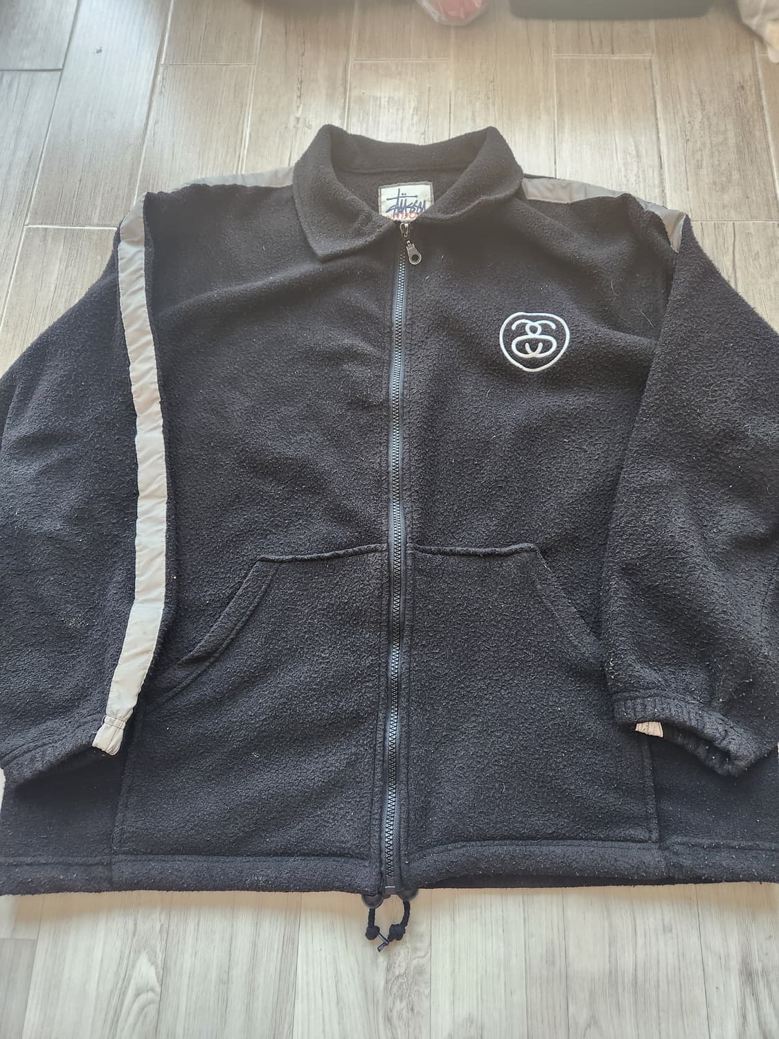 90~00s 스투시 아웃도어 후리스 집업 L 상품이미지1