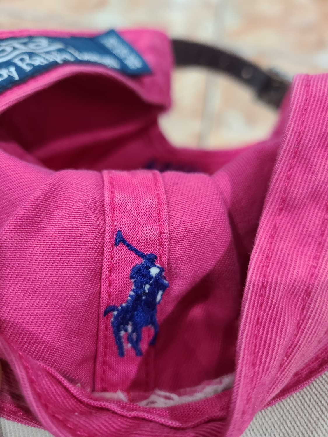 폴로랄프로렌 핫핑크 볼캡 (B) 상품이미지5