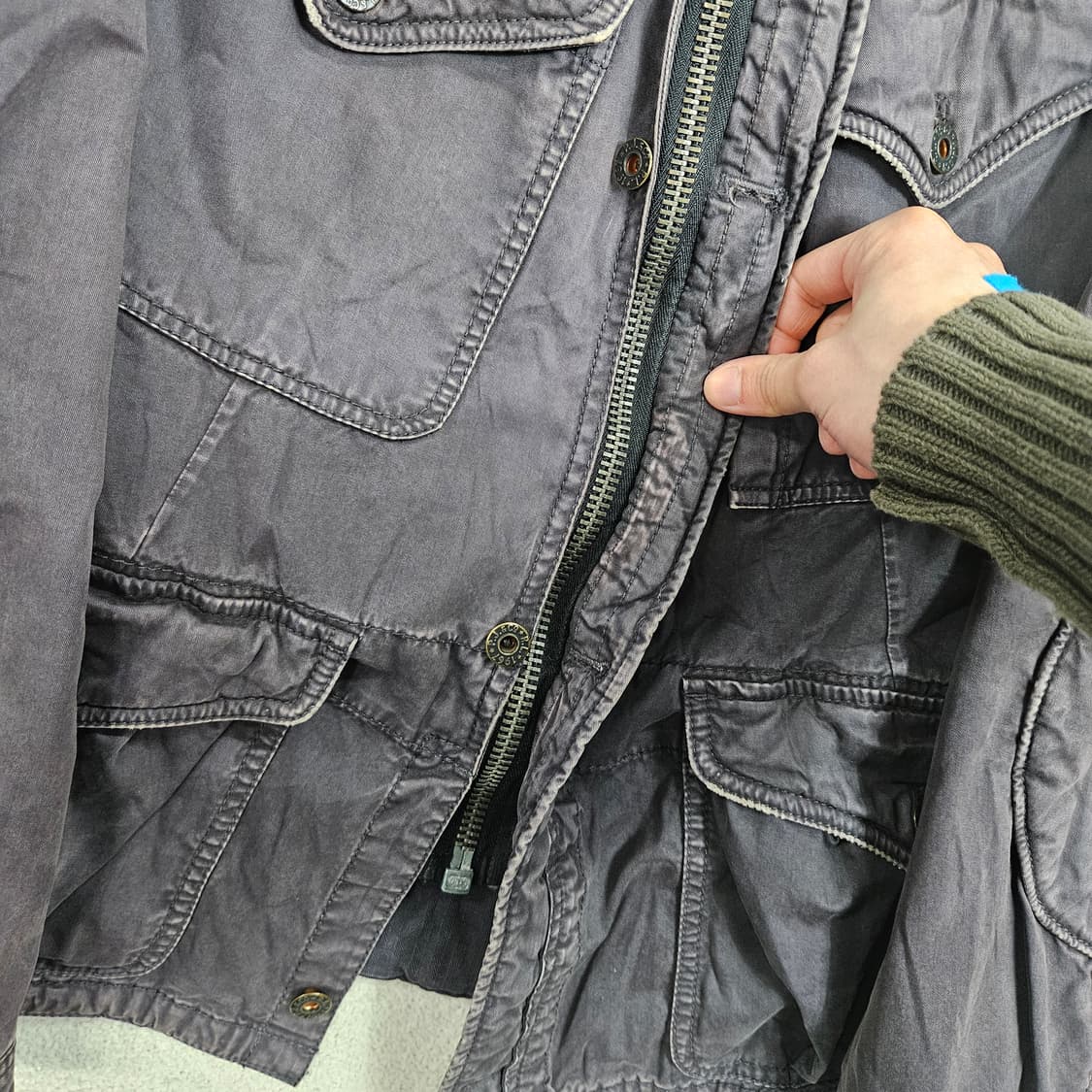 폴로진스 워시드 자켓 S 상품이미지4