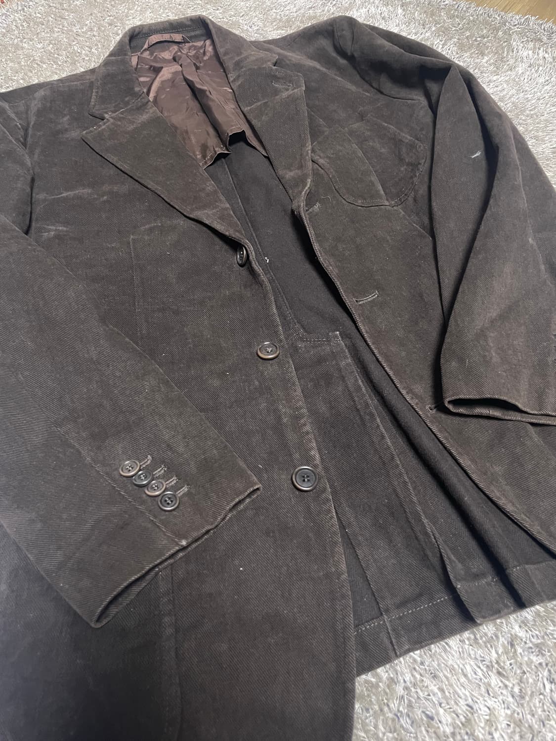 헨리코튼 코듀로이 3버튼 자켓 105 상품이미지2