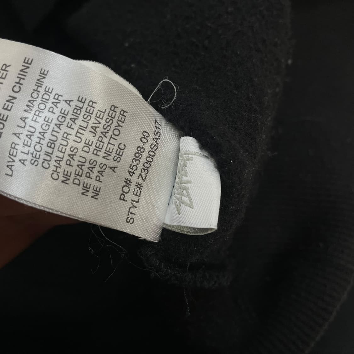 스투시 Stussy 도미노 다이스 크루넥 맨투맨 블랙 상품이미지7