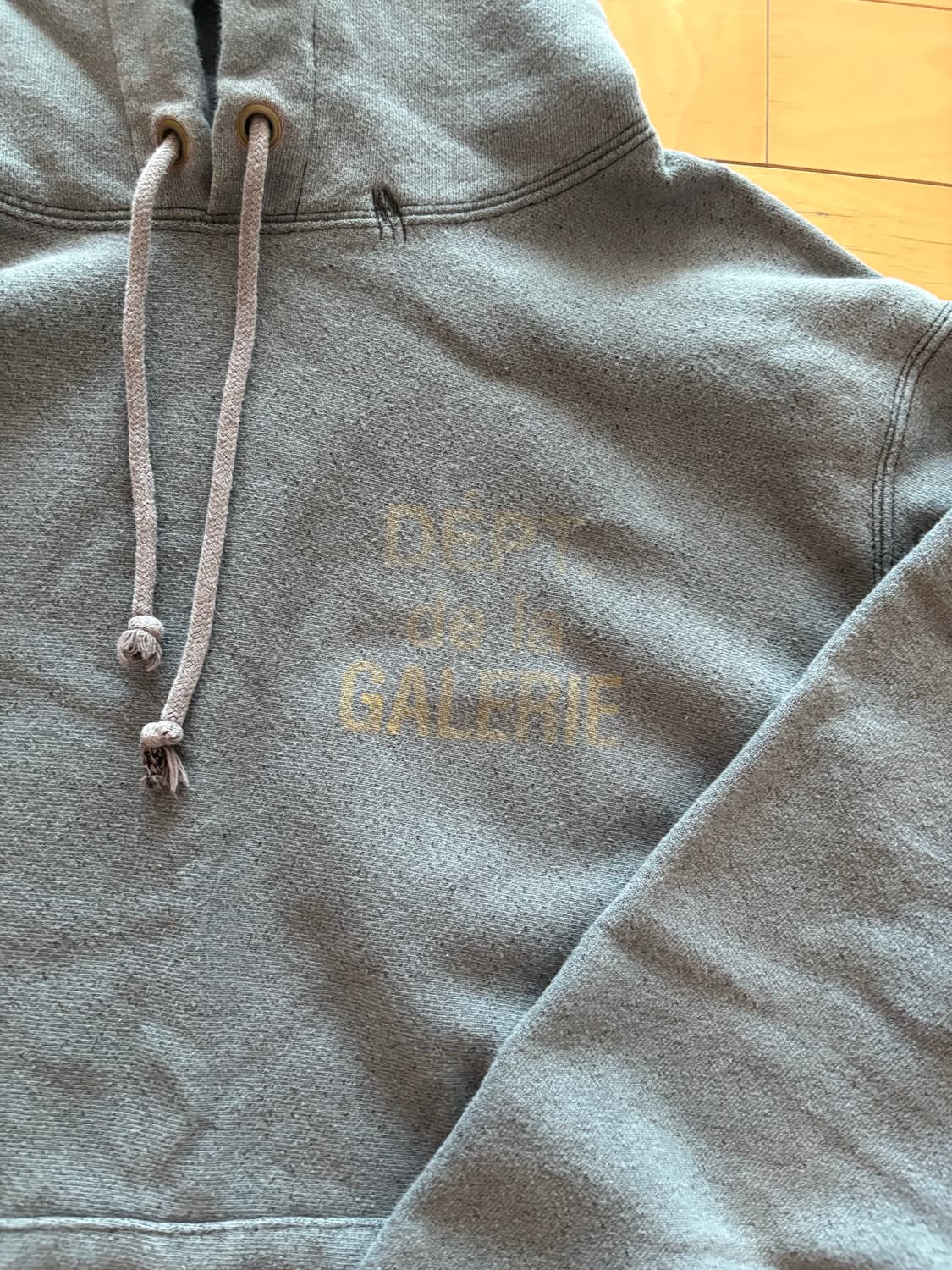 갤러리 디파트먼트 그레이블루 후드티  상품이미지2