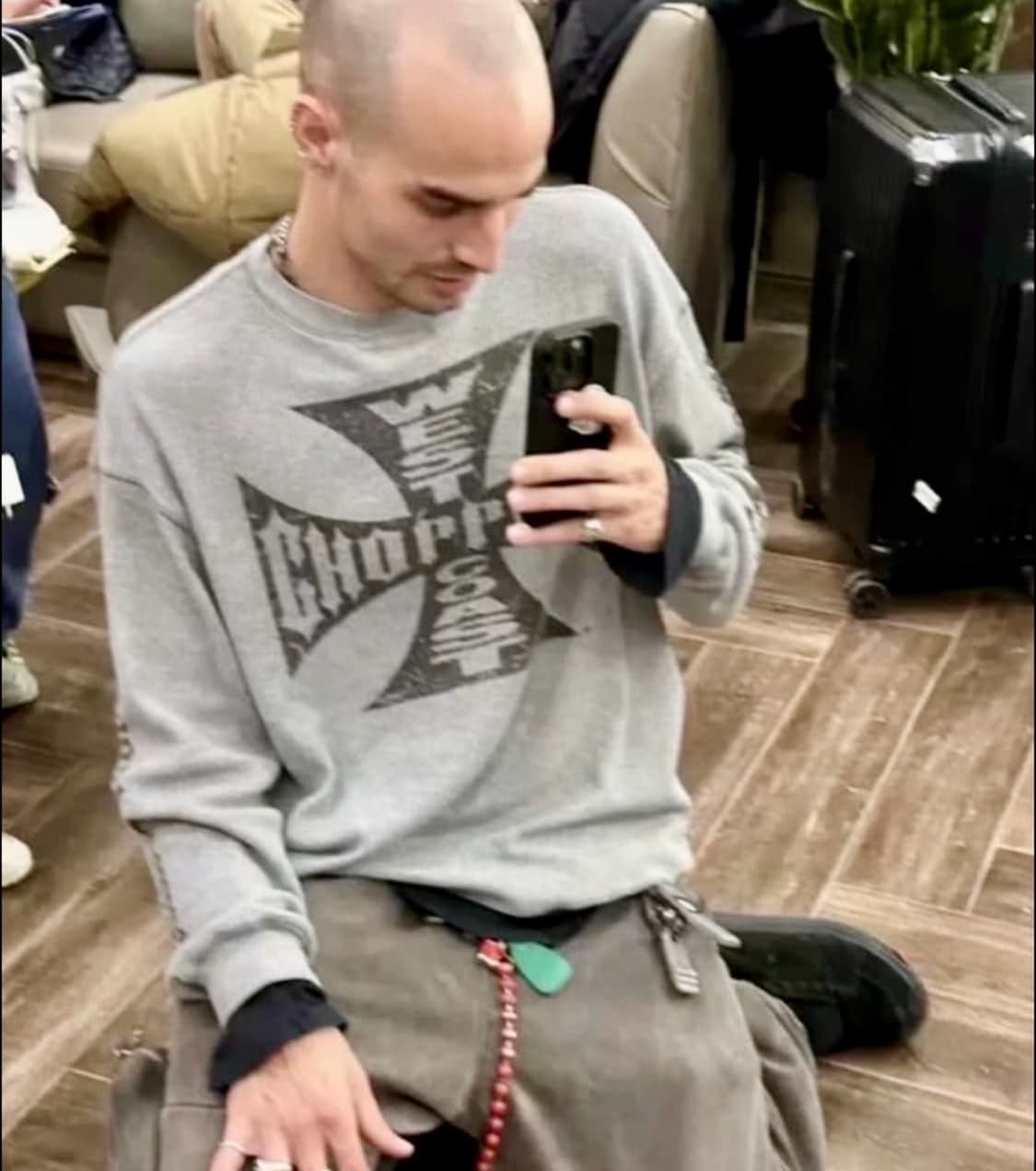 웨스트코스트차퍼 써멀 와플 니트 상품이미지5