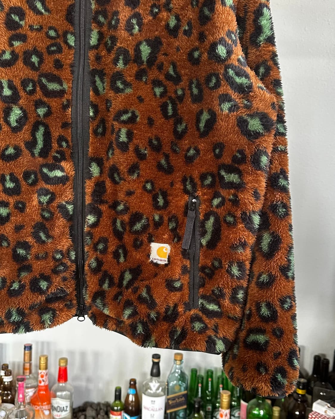 [L]칼하트 WIP 젭슨 스웻 레오파드 자켓 상품이미지6