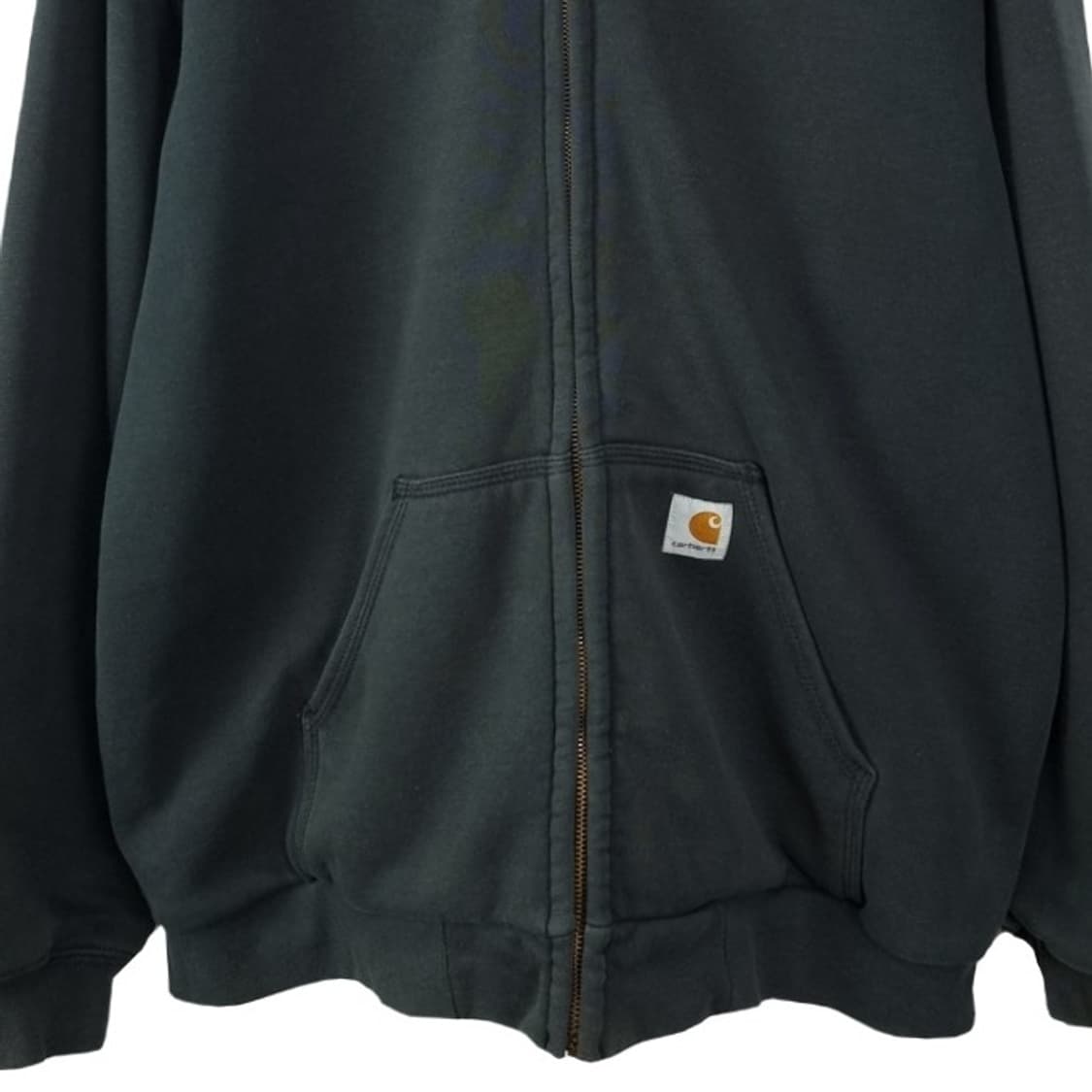 [칼하트] 로고 패치 오버핏 써멀 후드 집업 M20030 상품이미지5