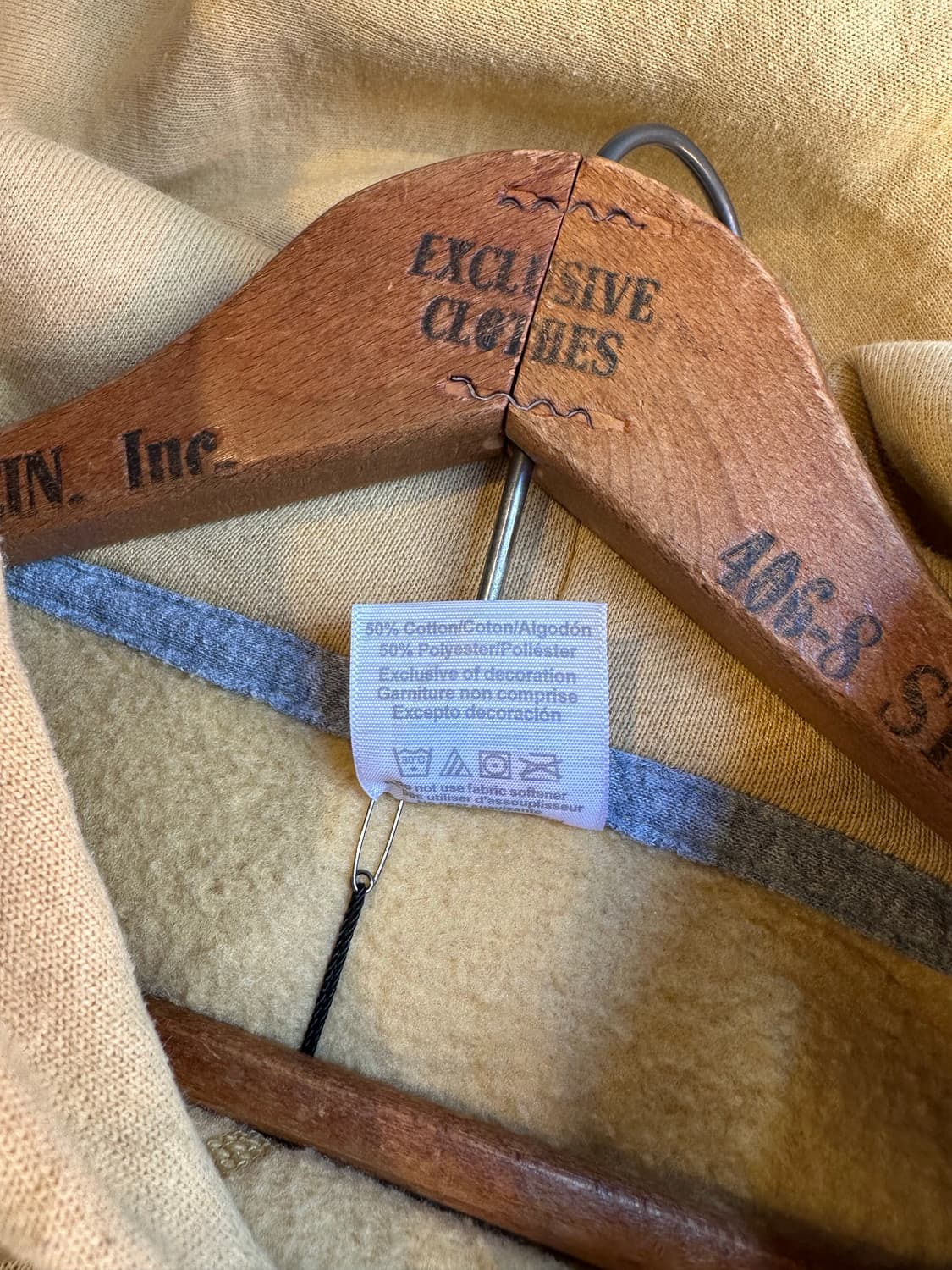 러셀 애슬레틱 50/50 플레인 스웻 후드 머스타드 상품이미지10