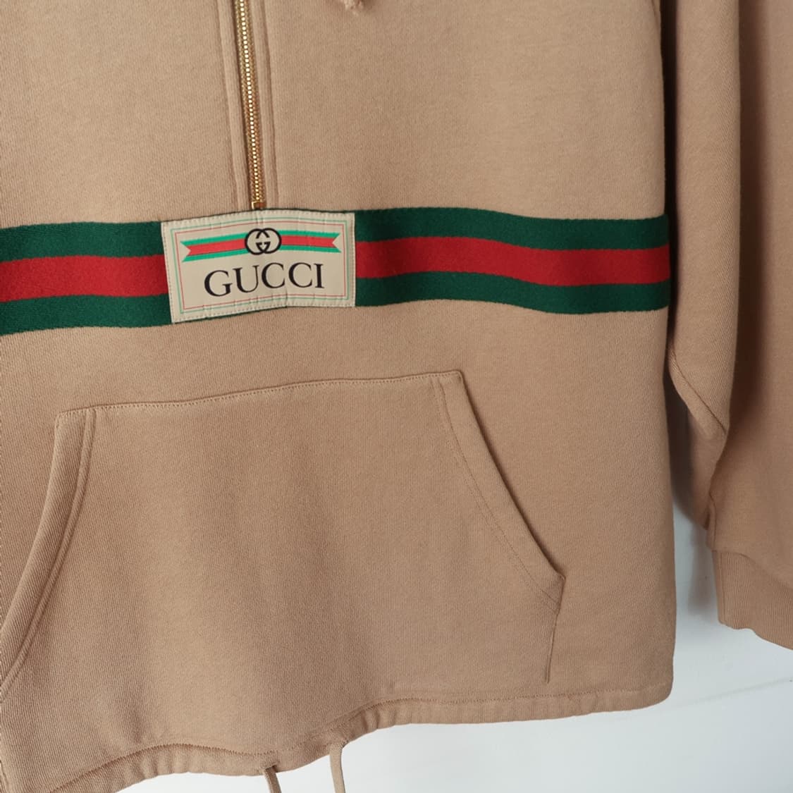 100/구찌 반집업 스웻 후드티 상품이미지6