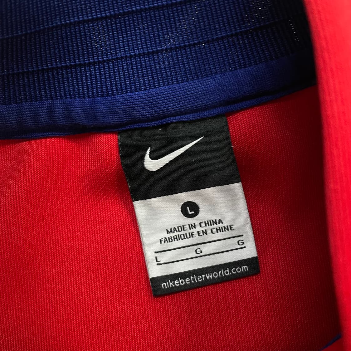 나이키 코리아 국대 트랙탑 져지 레드 상품이미지5