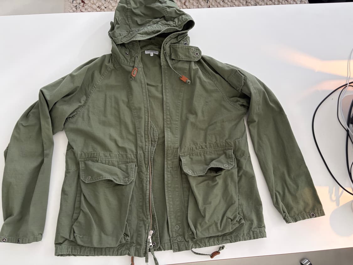 엔지니어가먼트 후드 야상 / L 상품이미지1