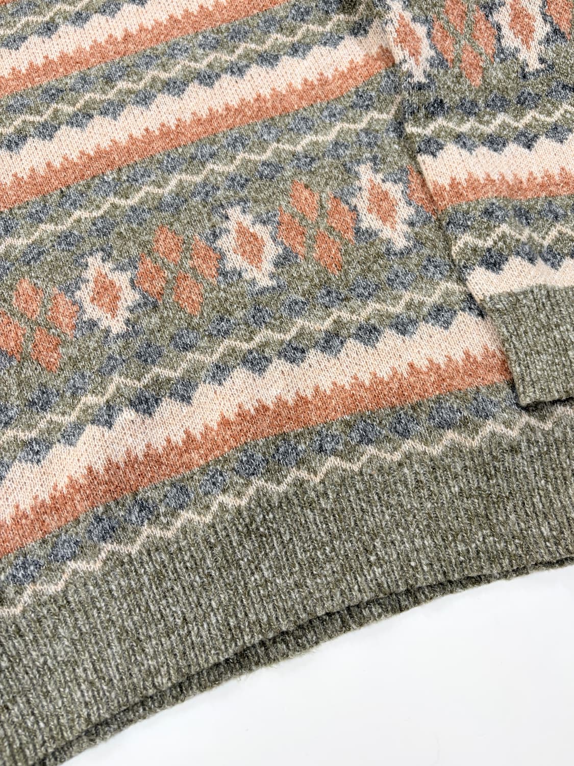 빈티지 페어아일 니트 상품이미지4