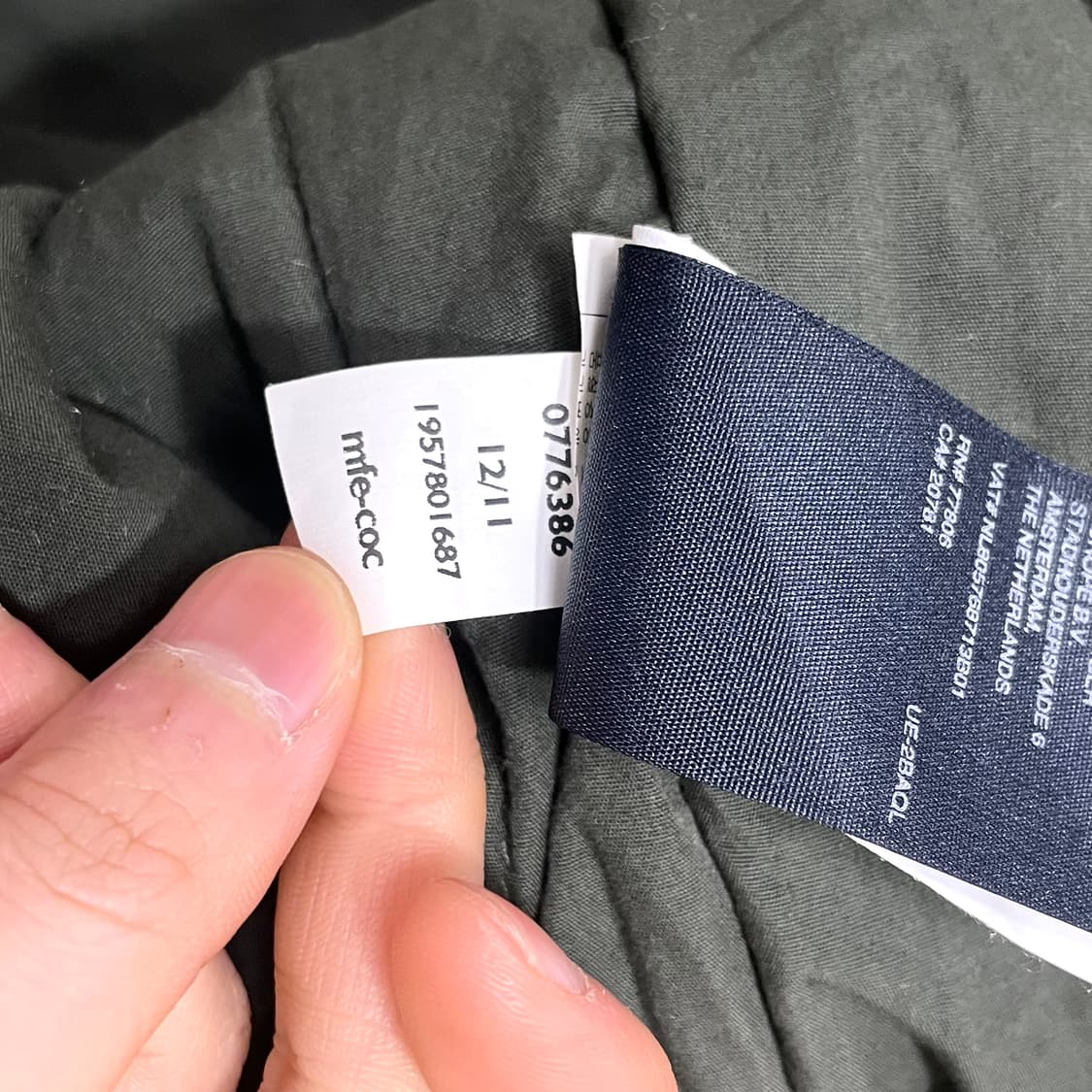 타미힐피거데님 카키 롱 야상점퍼 남성L 상품이미지10