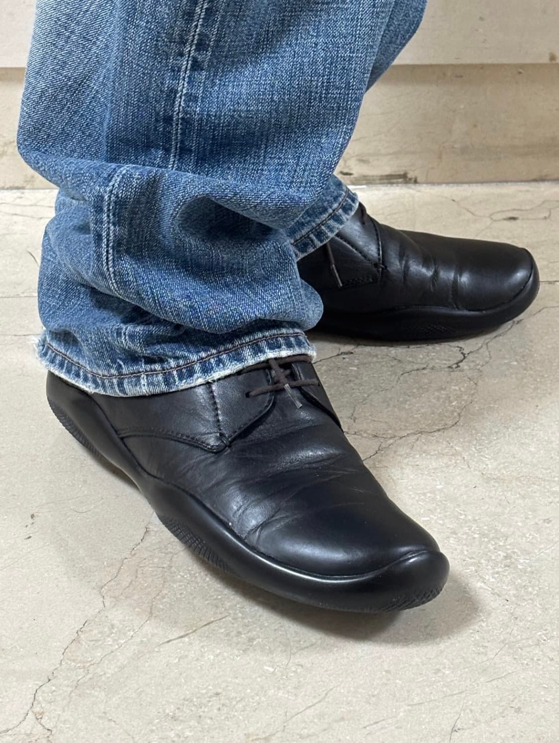 프라다 스포츠 더비슈즈 상품이미지1