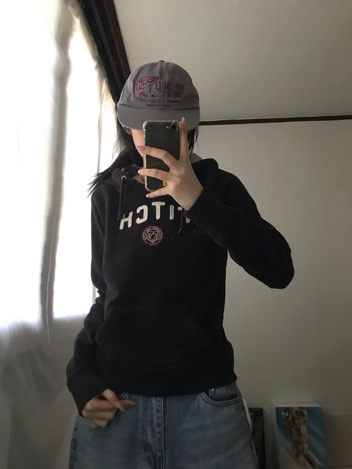 아베크롬비 브라운 후드티 상품이미지3