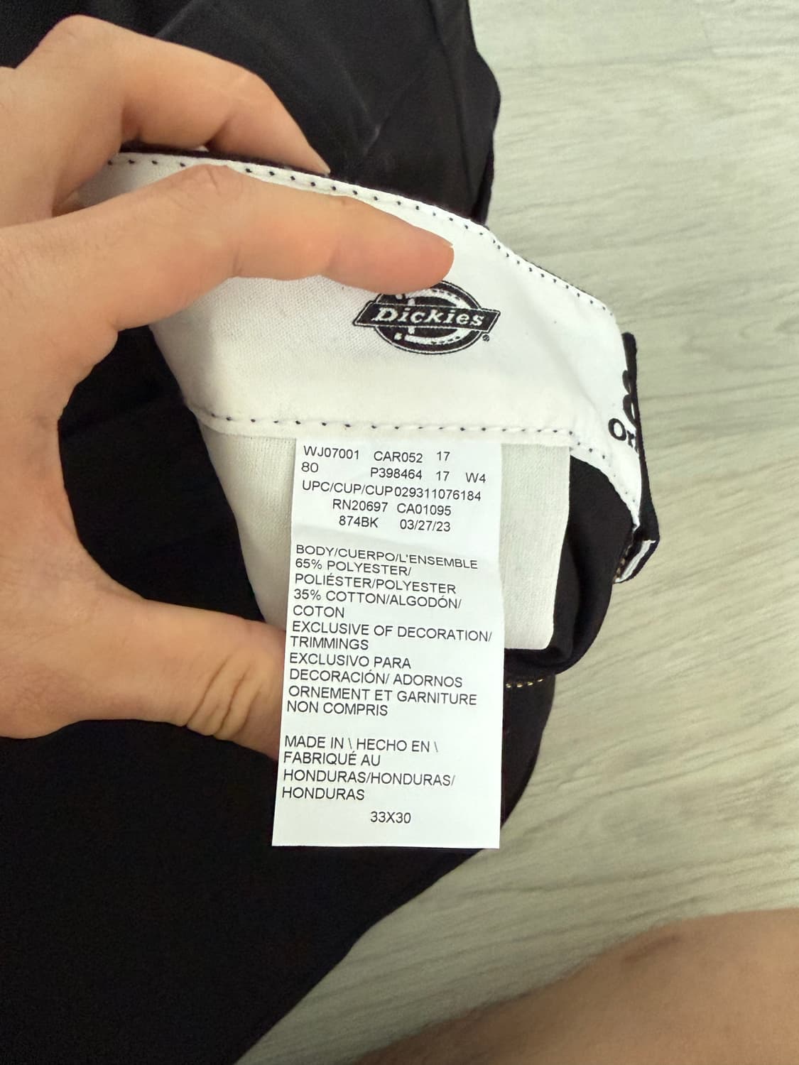 디키즈 874 33x30 상품이미지3