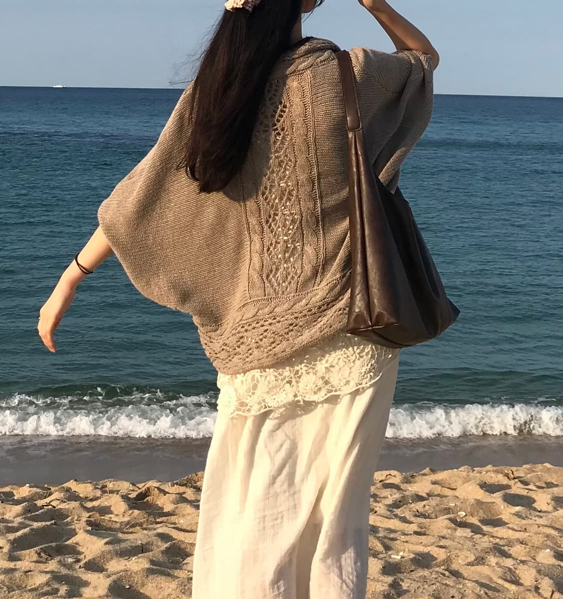 빈피지 프로셰 프릴 가디건 상품이미지2