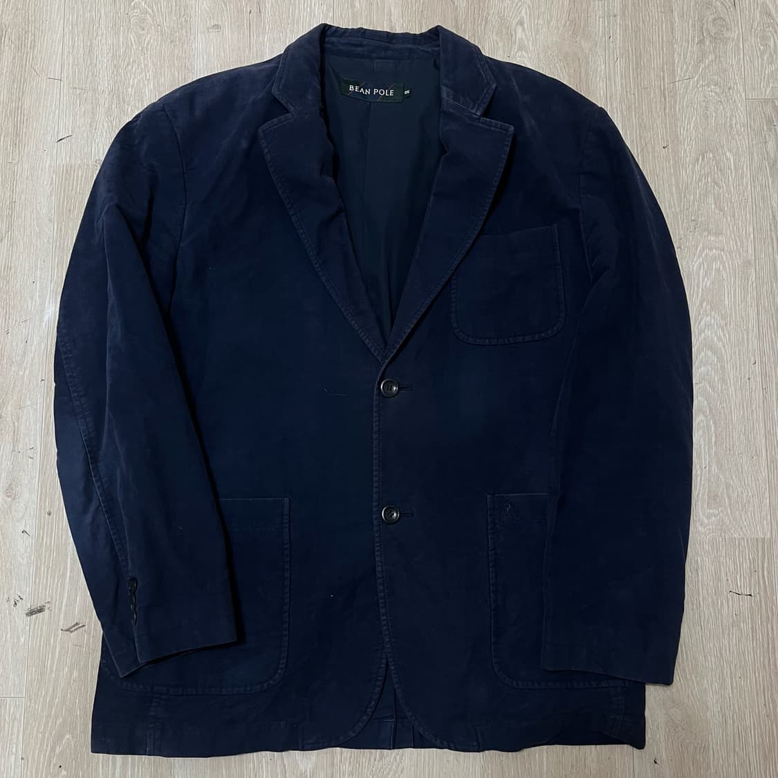 빈폴 자수 로고 코듀로이 블레이저 자켓 [네이비] M/95 상품이미지1
